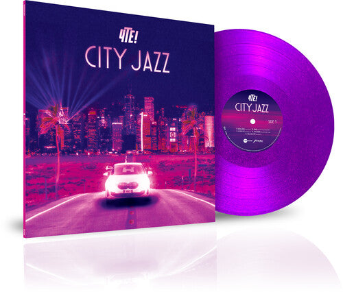 4TE!: City Jazz! - Sparkle Purple - VINYL LP