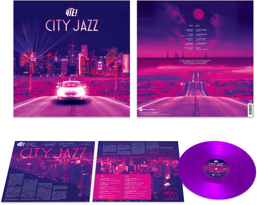 4TE!: City Jazz! - Sparkle Purple - VINYL LP