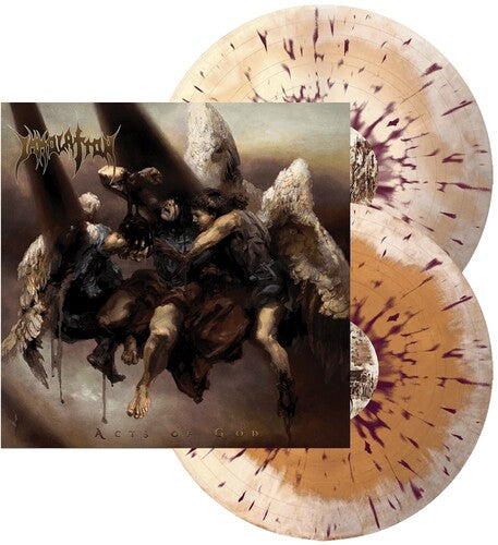 Immolation: Acts of God - Bone & Beer w/ Violet Splatter - VINYL LP