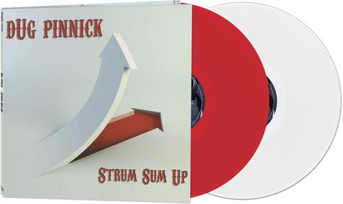 Dug Pinnick: Strum Sum Up - RED/WHITE - VINYL LP