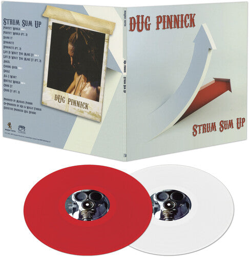 Dug Pinnick: Strum Sum Up - RED/WHITE - VINYL LP
