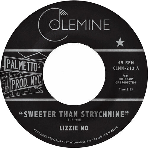 Lizzie No & Ben Pirani: Sweeter Than Strychnine / Stop Bothering Me - Opaque Red - VINYL LP