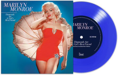 Mayilyn Monroe: Diamonds Are A Girl's Best Friend - Blue - VINYL LP