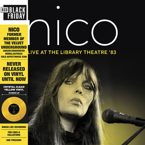 Nico: Live At The Library Theatre '83 - VINYL LP