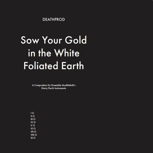 Deathprod: Sow Your Gold In The White Foliated Earth - VINYL LP