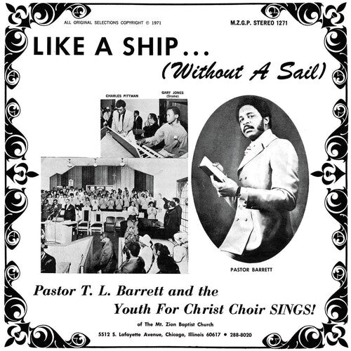 Pastor T.L. Barrett & The Youth For Christ Choir: Like A Ship (without A Sail) - VINYL LP