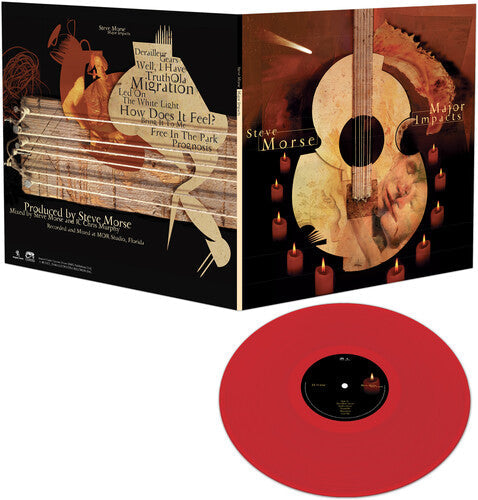 Steve Morse: Major Impacts - Red - VINYL LP