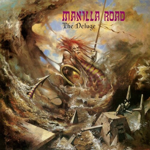 Manilla Road: Deluge - Orange/blue - VINYL LP