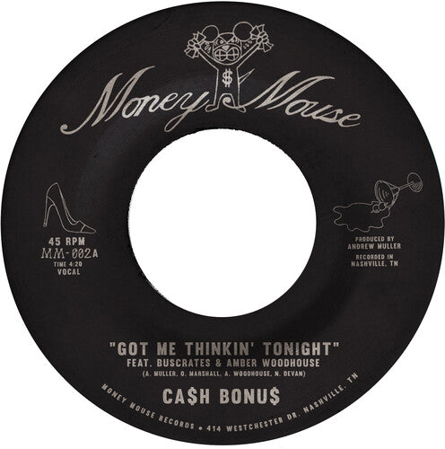 Ca$H Bonus: Got Me Thinkin' Tonight / Joy & Pain - Metallic Silver - VINYL LP