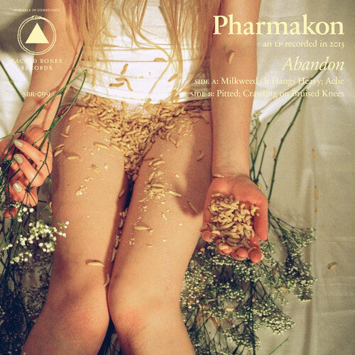 Pharmakon: Abandon - Sb 15 Year Edition - Black White & Orange Starburst - VINYL LP