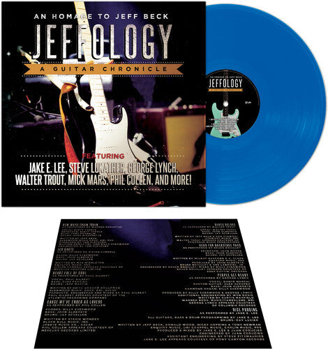 Various Artists: Jeffology - An Homage To Jeff Beck (Various Artists) - Blue - VINYL LP