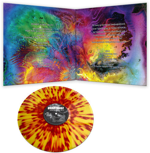 Brainticket: Live In Rome 1973 - Red/yellow Splatter - VINYL LP