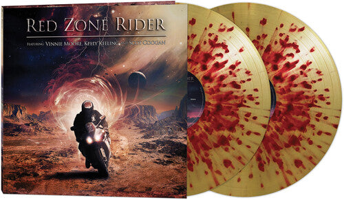 Red Zone Rider: Red Zone Rider - Gold/red Splatter - VINYL LP