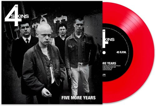 The 4-Skins: Five More Years - RED - VINYL LP