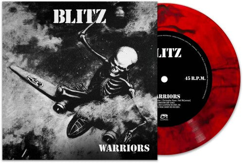 Blitz: Warriors - Red Marble - VINYL LP