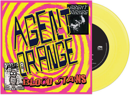 Agent Orange: Bloodstains - Yellow - VINYL LP
