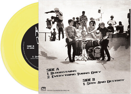 Agent Orange: Bloodstains - Yellow - VINYL LP