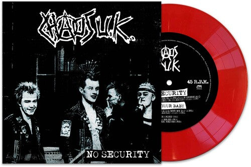 Chaos UK: No Security - Red - VINYL LP