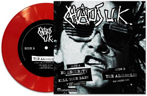 Chaos UK: No Security - Red - VINYL LP