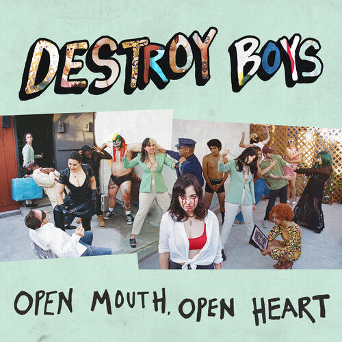 Destroy Boys: Open Mouth, Open Heart - Purple - VINYL LP