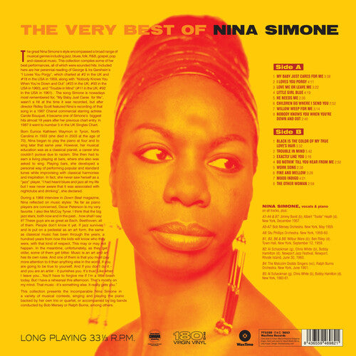 Nina Simone: Very Best Of Nina Simone - Limited 180-Gram Vinyl - VINYL LP