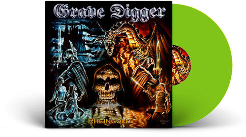 Grave Digger: Rheingold - Green - VINYL LP