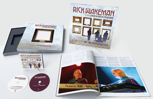 Rick Wakeman: Gallery Of The Imagination - Ltd Box Set Edition, 140gm Vinyl + CD + DVD + 28pg Book - VINYL LP