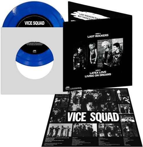 Vice Squad: Last Rockers - Blue - VINYL LP