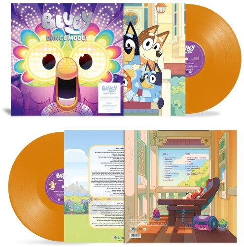 Bluey: Bluey Dance Mode - 140-Gram Orange Colored Vinyl - VINYL LP