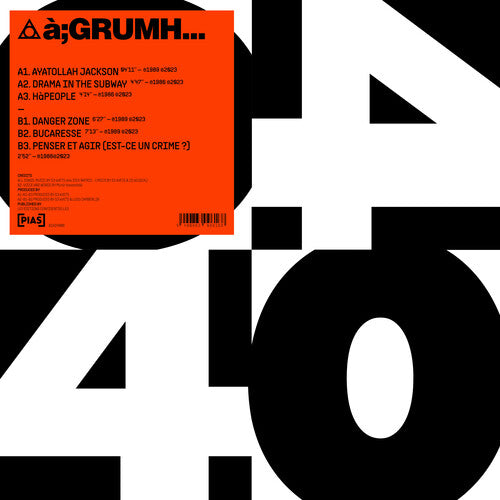 A;Grumh...: - PIAS 40 - VINYL LP