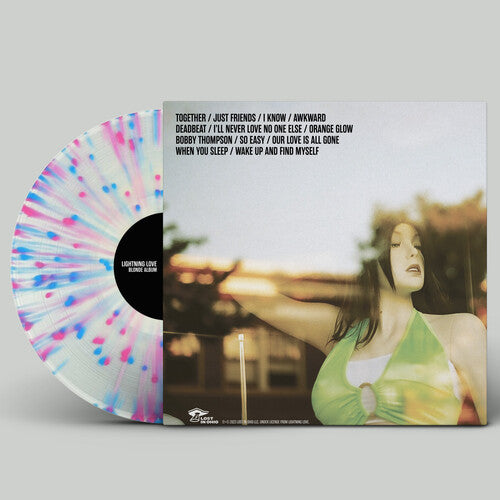 Lightning Love: Blonde Album - Pink & Blue Splatter - VINYL LP