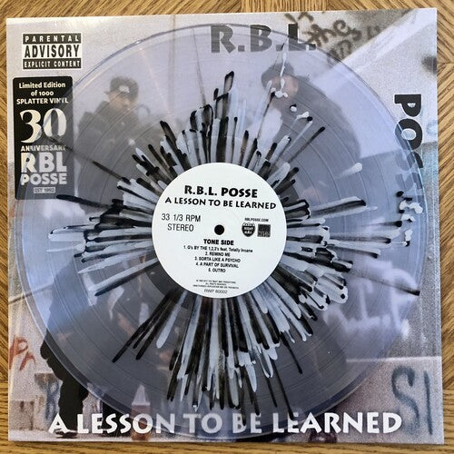 R.B.L. Posse: A Lesson To Be Learned (30th Anniversary Edition) Splatter - VINYL LP