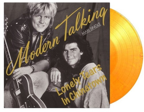 Modern Talking: Lonely Tears In Chinatown - Limited 180-Gram Yellow & Orange Marble Colored Vinyl - VINYL LP