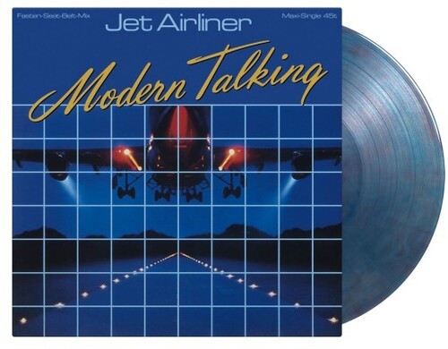Modern Talking: Jet Airliner - Limited 180-Gram Translucent Blue & Red Marble Colored Vinyl - VINYL LP
