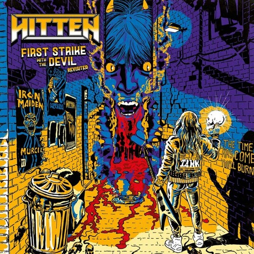 Hitten: First Strike With The Devil - Revisited - Mustard - VINYL LP