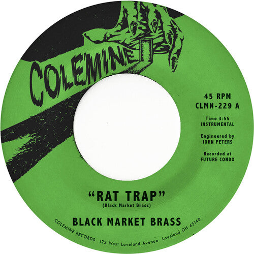 Black Market Brass: Rat Trap / Chop Bop - Purple Swirl - VINYL LP
