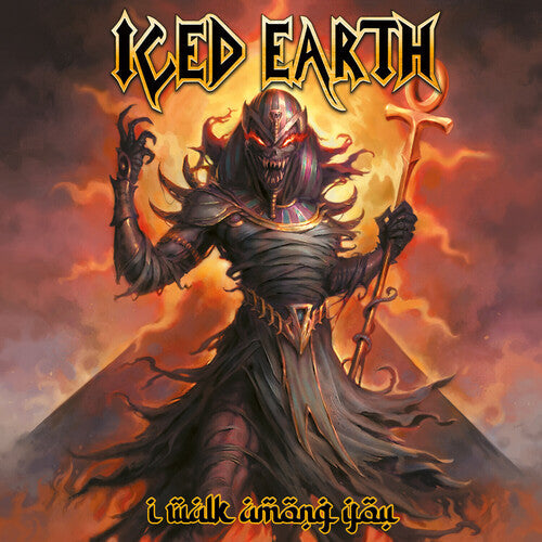 Iced Earth: Walk Among You - Brick Red/yellow/orange - VINYL LP