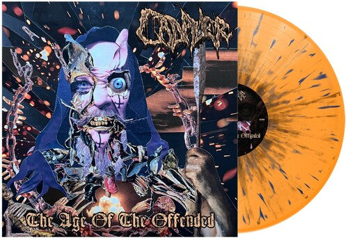 Cadaver: The Age of the Offended - Orange, Silver & Blue Splatter - VINYL LP