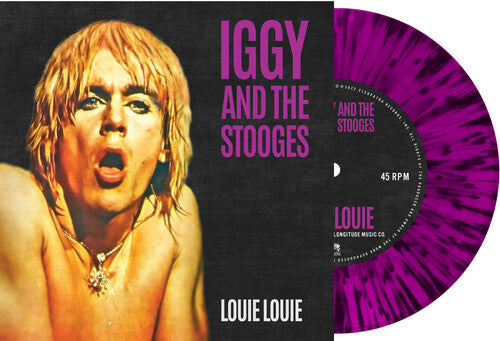 Iggy & The Stooges: Louie Louie - Black/gold Splatter - VINYL LP