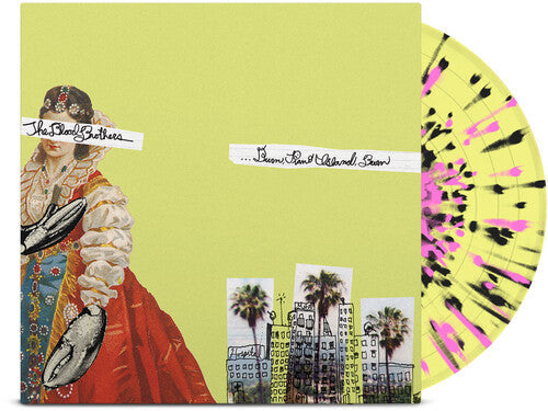 The Blood Brothers: Burn, Piano Island, Burn (Deluxe Ed.) Yellow w/Pink & Black Splatter - VINYL LP