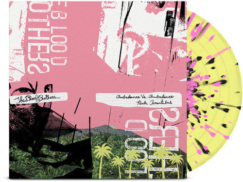 The Blood Brothers: Burn, Piano Island, Burn (Deluxe Ed.) Yellow w/Pink & Black Splatter - VINYL LP