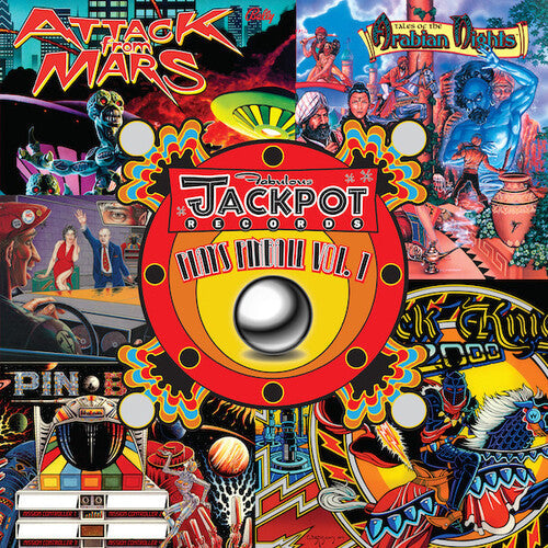 Various Artists: Jackpot Plays Pinball Vol.1 (Various Artists) - VINYL LP