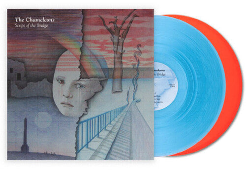 The Chameleons: Script Of The Bridge 40th Anniversary Edition - 180gm Transparent Orange & Blue Vinyl - VINYL LP