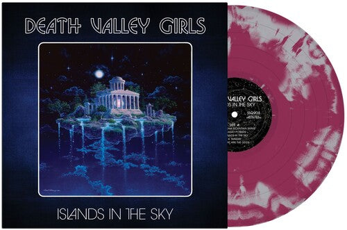 Death Valley Girls: Islands In The Sky - Grimace Purple W/silver - VINYL LP