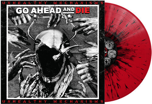 Go Ahead & Die: Unhealthy Mechanisms - Red & Black Splatter - VINYL LP