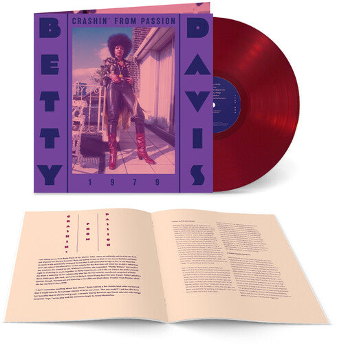 Betty Davis: Crashin' From Passion - Red - VINYL LP