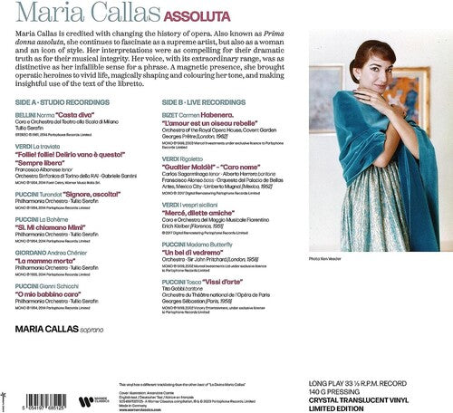 Maria Callas: La Divina - Compilation (Assoluta Maria Callas BEST OF) - VINYL LP
