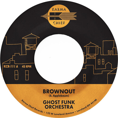 Ghost Funk Orchestra: Brownout / Boneyard Baile - Fire Red - VINYL LP