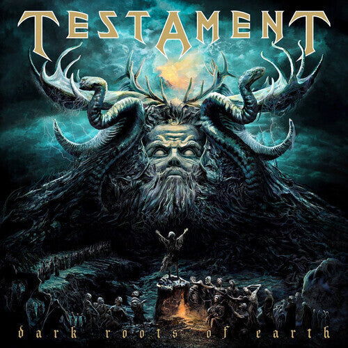 Testament: Dark Roots of Earth - Clear Gold Green Splatter - VINYL LP