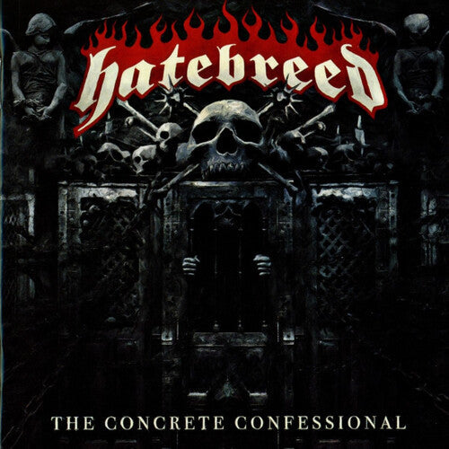 Hatebreed: The Concrete Confessional - Clear Red Splatter - VINYL LP